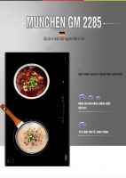 Mua bếp từ Đức phải chọn ngay Munchen GM2285 vì sao?
