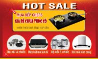 Hot Sale: cơ hội mua bếp từ Chefs lắp ráp Việt Nam với giá rẻ không tưởng